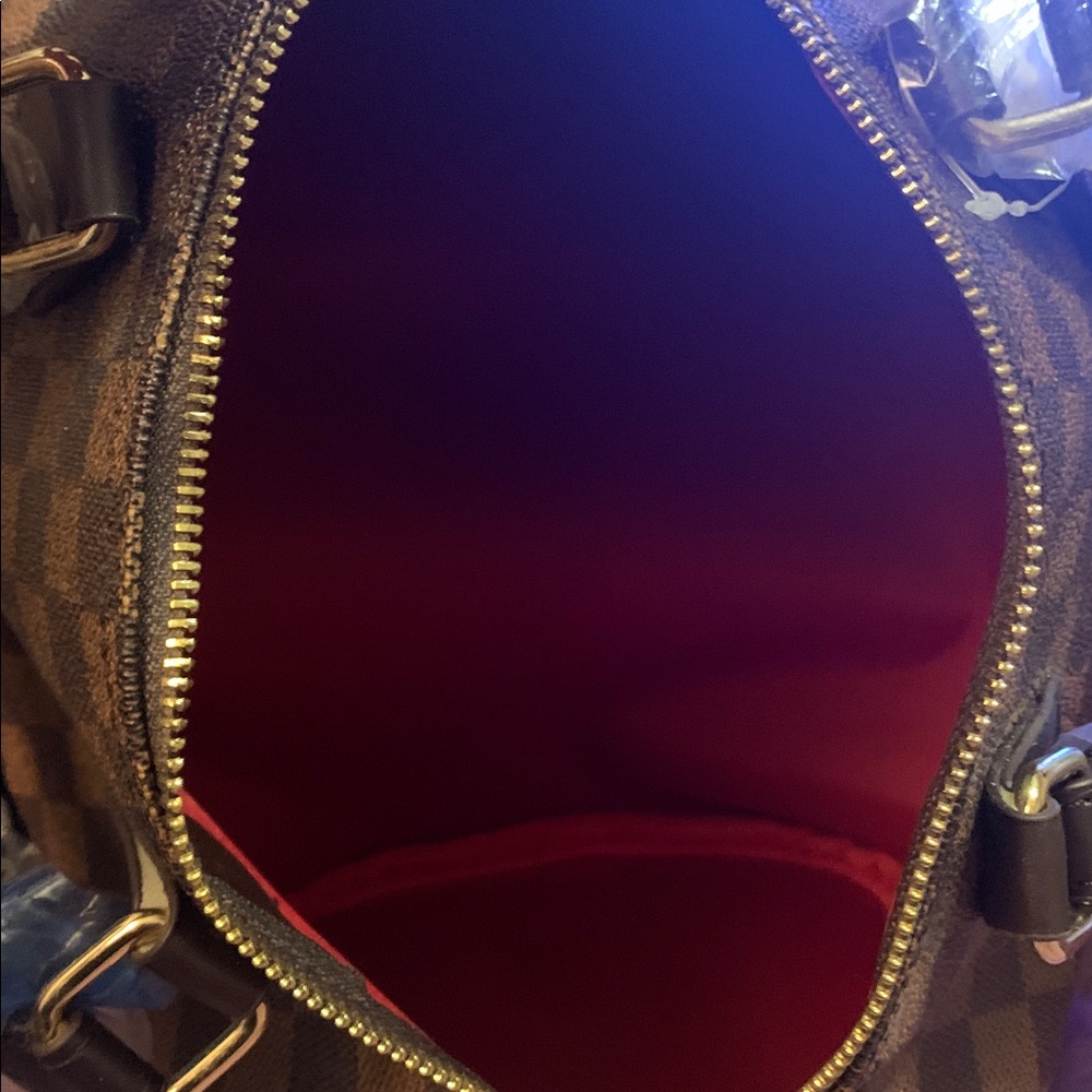 Checkered Brown Tote Bag - Picture 16 of 17